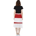 Monaco Frill Hi Low Chiffon Skirt View2