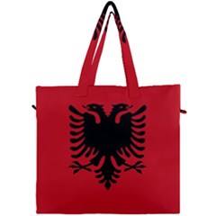 Albania Canvas Travel Bag by tony4urban