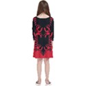 Albania Kids  Quarter Sleeve Skater Dress View2