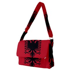 Albania Full Print Messenger Bag (m) by tony4urban