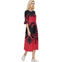 Albania Double Cuff Midi Dress View3