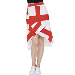 London Frill Hi Low Chiffon Skirt by tony4urban