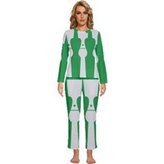 Hedmark Flag Womens  Long Sleeve Lightweight Pajamas Set by tony4urban