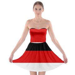 Berlin Old Flag Strapless Bra Top Dress by tony4urban