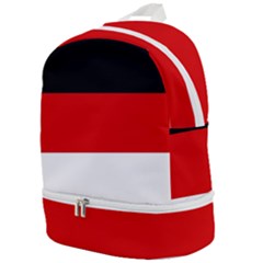 Berlin Old Flag Zip Bottom Backpack by tony4urban