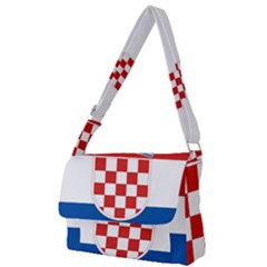 Croatia Full Print Messenger Bag (s) by tony4urban