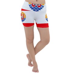 French Polynesia Lightweight Velour Yoga Shorts by tony4urban