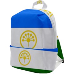 Bashkortostan Flag Zip Up Backpack by tony4urban