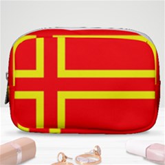 Normandy Flag Make Up Pouch (small) by tony4urban