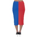 Paris Velvet Midi Pencil Skirt View2