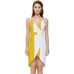 Antrim Flag Wrap Frill Dress by tony4urban