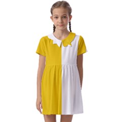 Antrim Flag Kids  Asymmetric Collar Dress by tony4urban