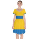 Opolskie Flag Short Sleeve Bardot Dress View1