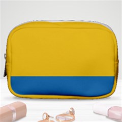 Opolskie Flag Make Up Pouch (small) by tony4urban