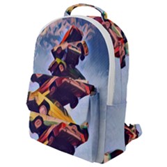 Berwyn Car Kebob Flap Pocket Backpack (small) by StarvingArtisan