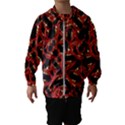 Ugly Open Mouth Graphic Motif Print Pattern Kids  Hooded Windbreaker View1