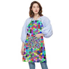 Background Color Pocket Apron by artworkshop