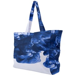 Moving Water And Ink Simple Shoulder Bag by artworkshop