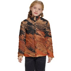 Painting Wallpaper Kids  Puffer Bubble Jacket Coat by artworkshop