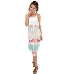 Writer Gift T- Shirt Just Write And Everything Will Be Alright T- Shirt Waist Tie Cover Up Chiffon Dress by maxcute