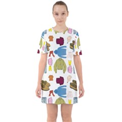 Clothes Amazing Fifa Photography Sixties Short Sleeve Mini Dress by Ravend