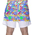 Abstact Pattern T- Shirt Abstact Pattern T- Shirt Men s Shorts View2