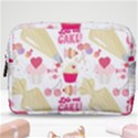 Desserts Pastries Baking Wallpaper Make Up Pouch (Medium) View1