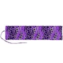 Purple Leopard  Roll Up Canvas Pencil Holder (L) View1