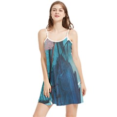 Abstract T- Shirt Abstract 31 Summer Frill Dress by maxcute