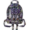 Dark Leaves Mini Full Print Backpack View2