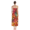 Design Art Pattern Button Up Chiffon Maxi Dress View2