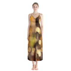 Design Pattern Specia Button Up Chiffon Maxi Dress by artworkshop