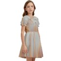 Nature Plants Color Kids  Bow Tie Puff Sleeve Dress View2