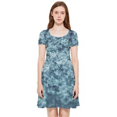 Texture Reef Pattern Inside Out Cap Sleeve Dress by artworkshop