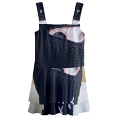 Ski Mask  Kids  Layered Skirt Swimsuit by Holyville