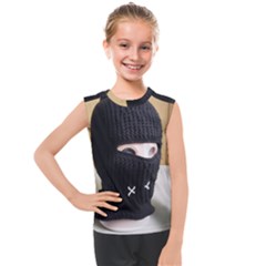 Ski Mask  Kids  Mesh Tank Top by Holyville