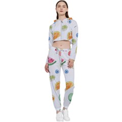 Fruit! Cropped Zip Up Lounge Set by fructosebat