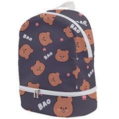 Bears! Zip Bottom Backpack by fructosebat