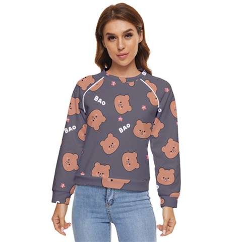 Bears! Women s Long Sleeve Raglan Tee by fructosebat