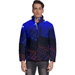 Mixer Console Audio Mixer Studio Men s Puffer Bubble Jacket Coat by Jancukart