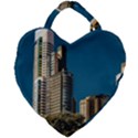 Puerto Madero Cityscape, Buenos Aires, Argentina Giant Heart Shaped Tote View2