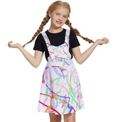 Abstract T- Shirt Abstract Art T- Shirt Kids  Apron Dress by maxcute