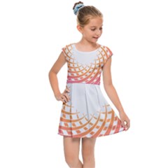 Dynamo T- Shirt Dynamo T- Shirt Kids  Cap Sleeve Dress by maxcute