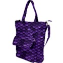 Purple Scales! Shoulder Tote Bag View1