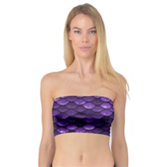 Purple Scales! Bandeau Top by fructosebat