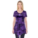 Purple Scales! Short Sleeve Tunic  View1