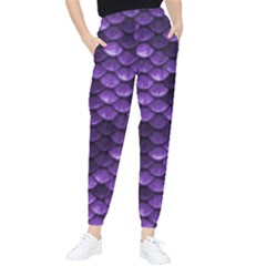 Purple Scales! Tapered Pants by fructosebat