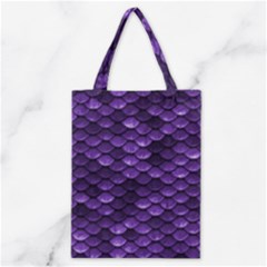 Purple Scales! Classic Tote Bag by fructosebat