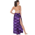 Purple Scales! Maxi Chiffon Tie-Up Sarong View2