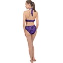 Purple Scales! Halter Side Cut Swimsuit View2